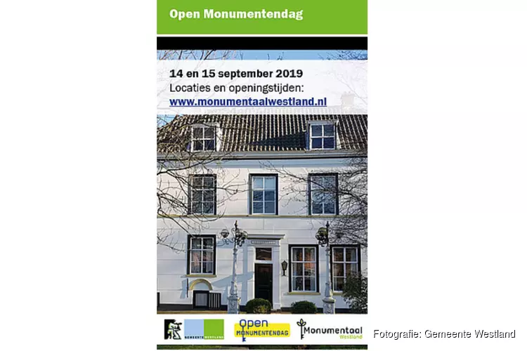 Westlandse Open Monumentendag 2019