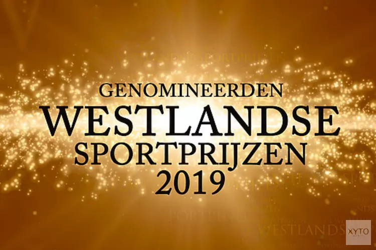 Nominaties Westlandse sportprijzen 2019 bekend, categorieën sporttalenten en sportvrouwen