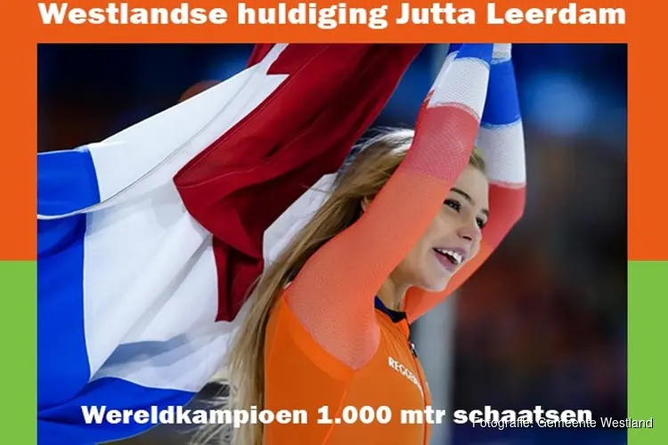 Wereldkampioen Jutta Leerdam wordt 2 maart gehuldigd