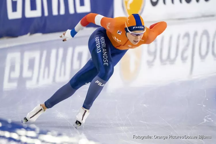 Jutta Leerdam sprint naar EK-goud. Femke Kok knap naar brons