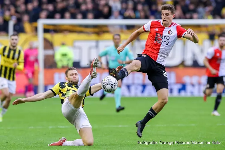 Vitesse wint van slordig Feyenoord