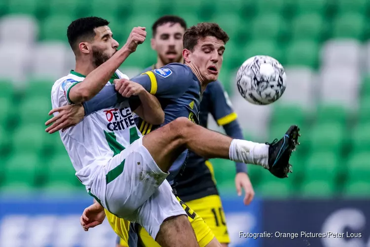 Feyenoord blijft op gelijkspel steken in Groningen