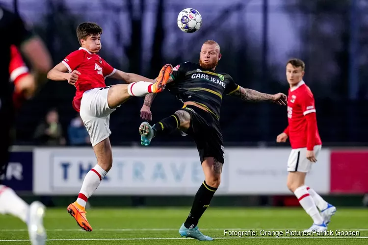 Jong AZ nipt onderuit tegen ADO Den Haag