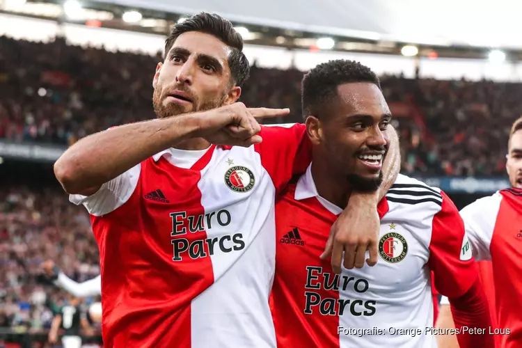 Feyenoord overtuigend langs Sturm Graz