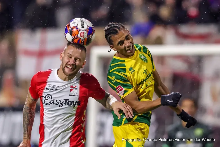 ADO Den Haag zet sterke reeks voort en knokt zich langs FC Emmen